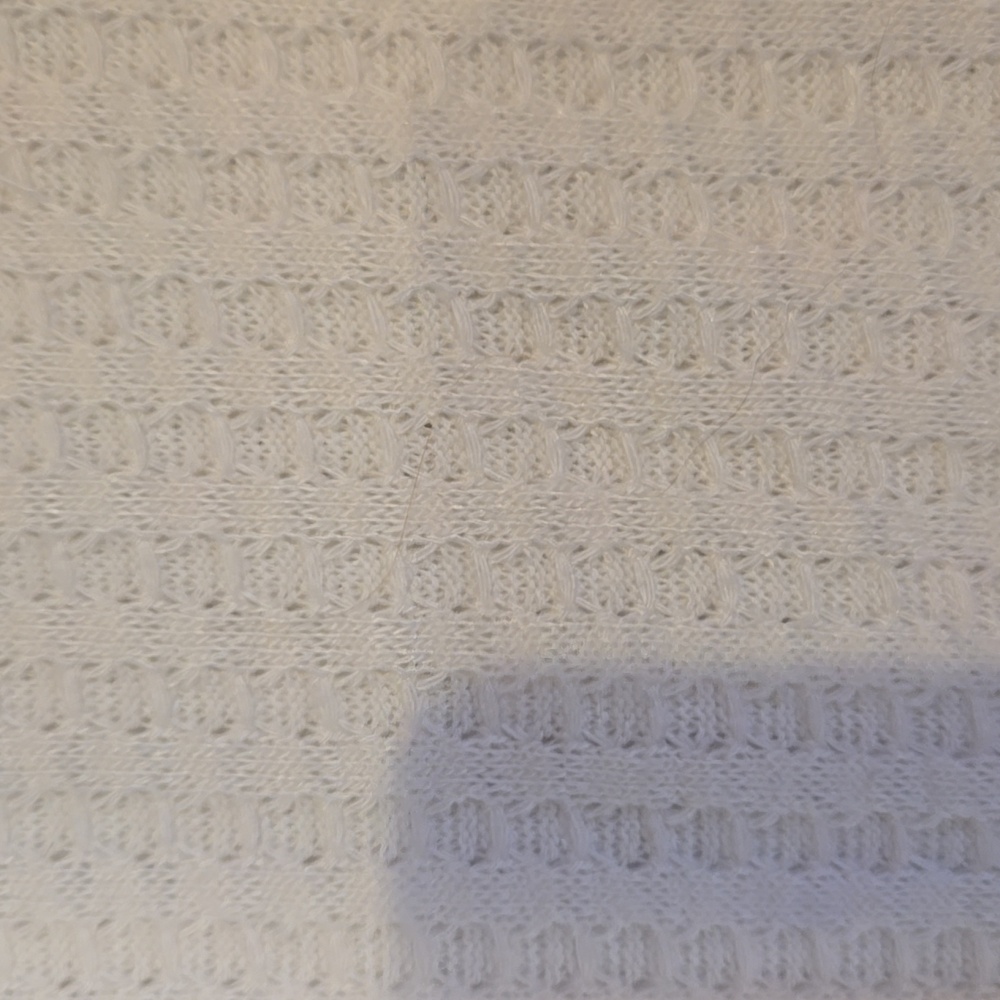 Chaser Oversized Vneck/Button Waffle Knit Pattern… - image 7